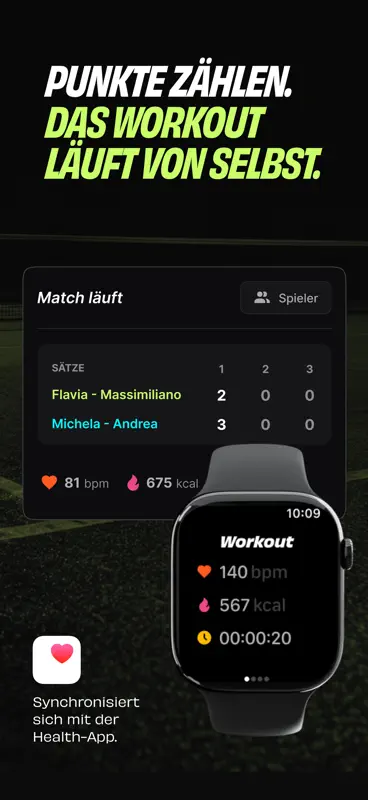 Score Watch: Padel & Tennis screenshot 3 of 5