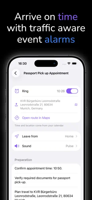 SyncWake: Calendar Alarm Clock screenshot 2