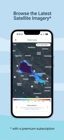 CyanoLakes iPhone screenshot