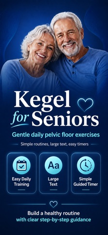 Kegel for Seniors: Live Better iPhone screenshot