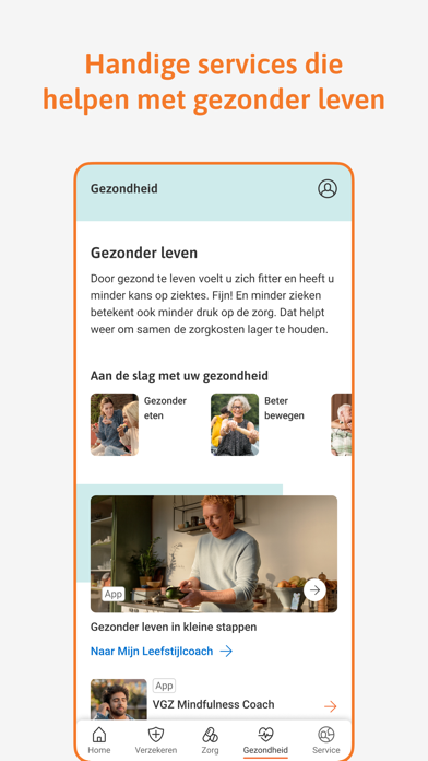 UnitedConsumers Zorg Screenshot