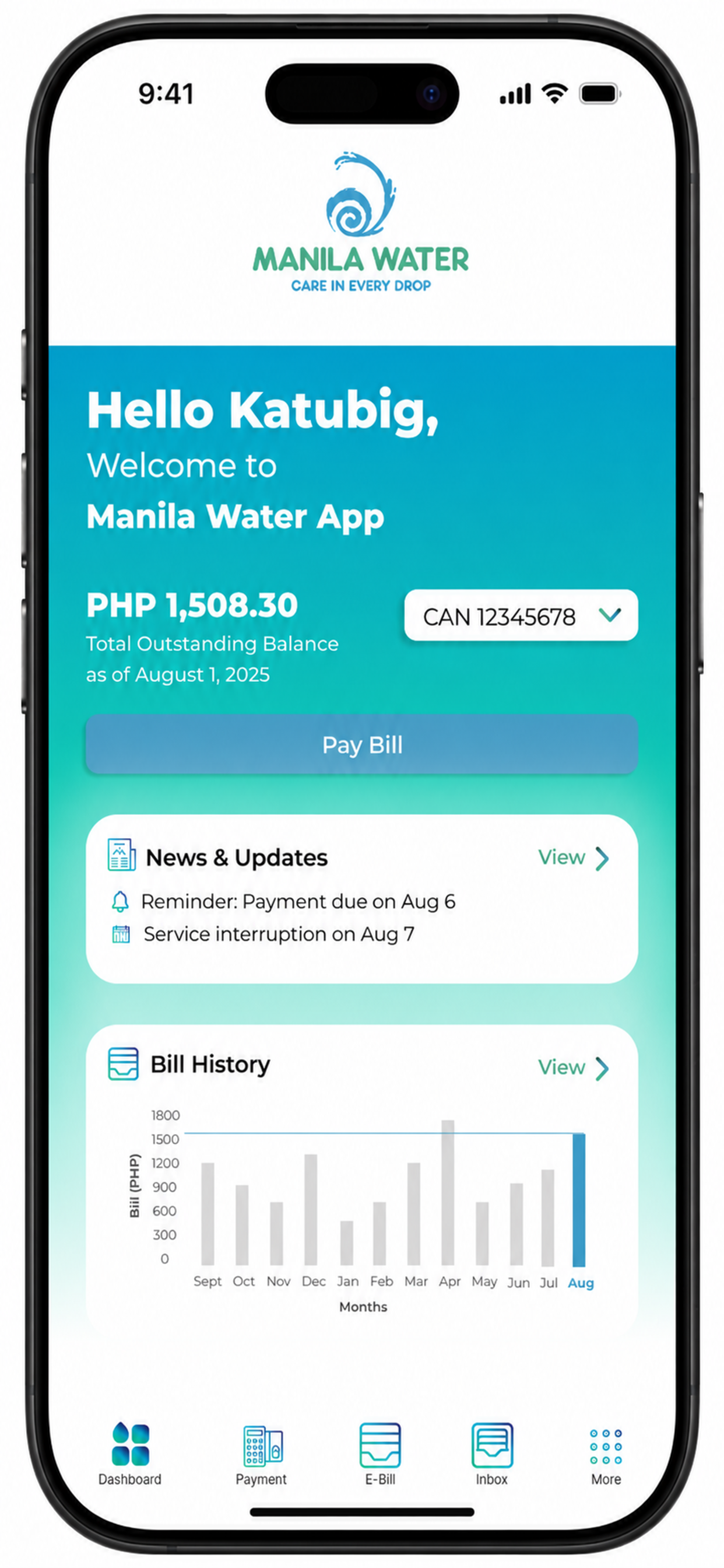 Manila Water App