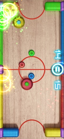 Glow Hockey 2 App Store preview screenshot 6