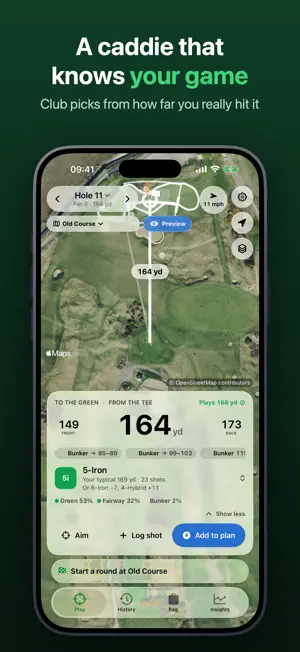 Golf Scout: GPS Range Finder screenshot 2