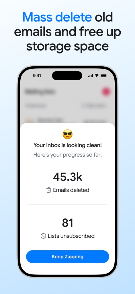 Email Cleaner: Inbox Zapper - Productivity App | MWM