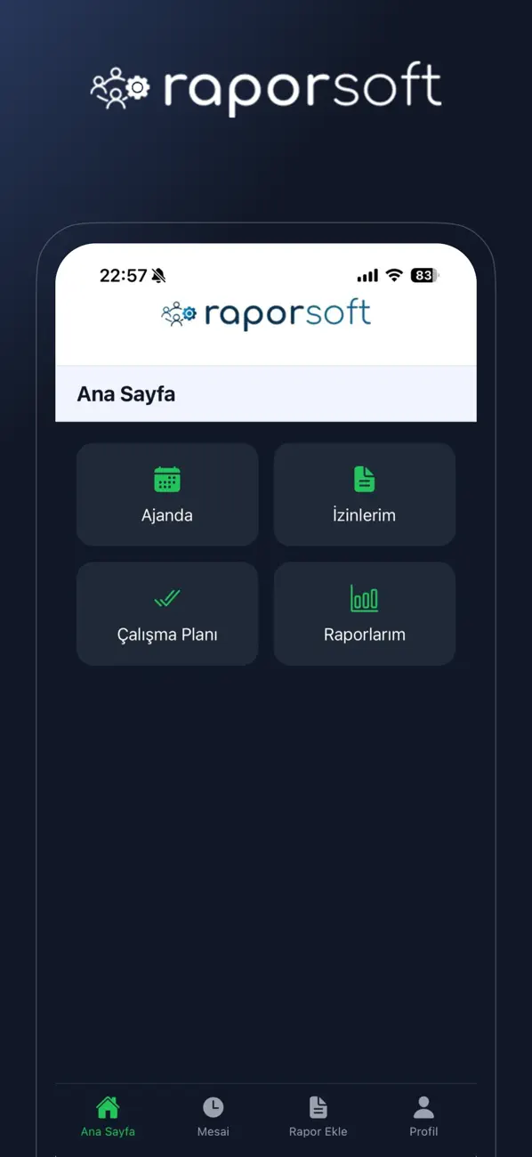 Screenshot #1 pour RaporSoft