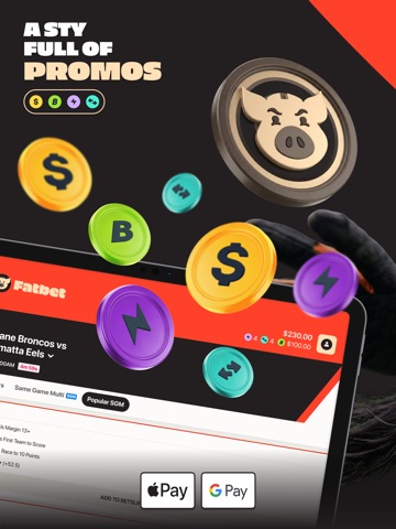 Fatbet - Online Betting App iPad screenshot 3