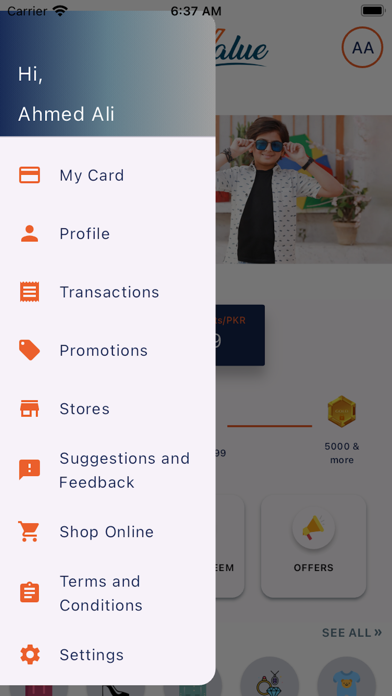 Chase Value Loyalty Screenshot