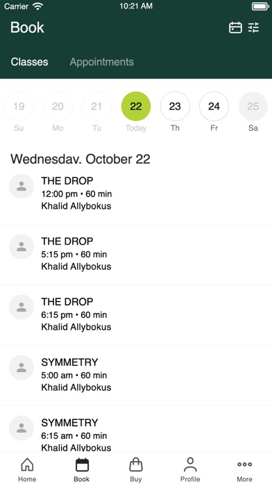 App screenshot