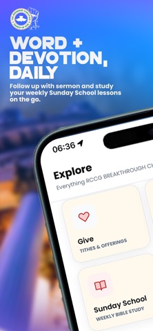 RCCG Breakthrough Bolton iPhone screenshot