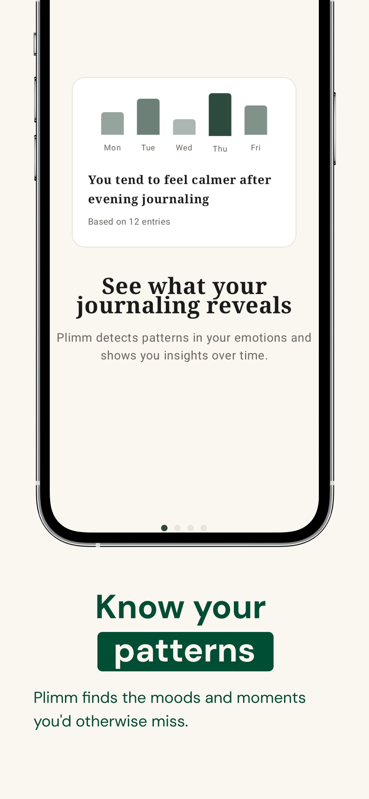 Screenshot 2 of Plimm: AI Journal, Voice Diary