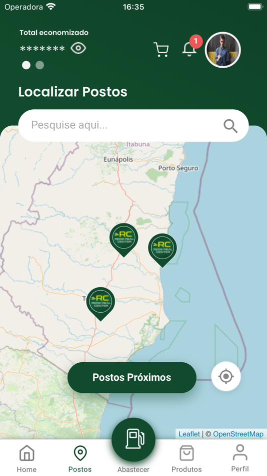 #5. Rede Real Center (iOS) Podle: POSTOAKI DESENVOLVIMENTO TECNOLOGICO LTDA