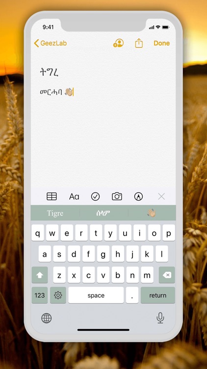 GeezIME - Geez Keyboard screenshot-3