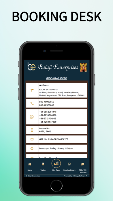Balaji Enterprises Screenshot