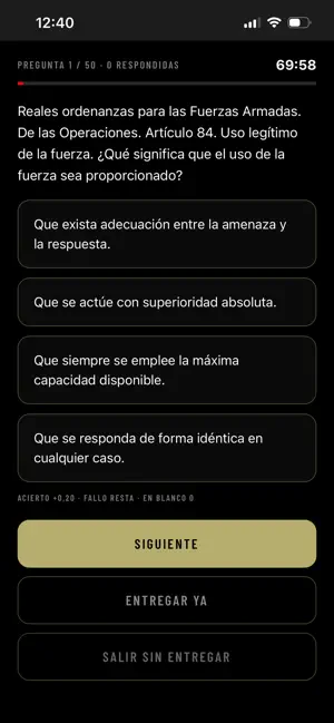 FASPRO: Oposiciones FAS screenshot 3