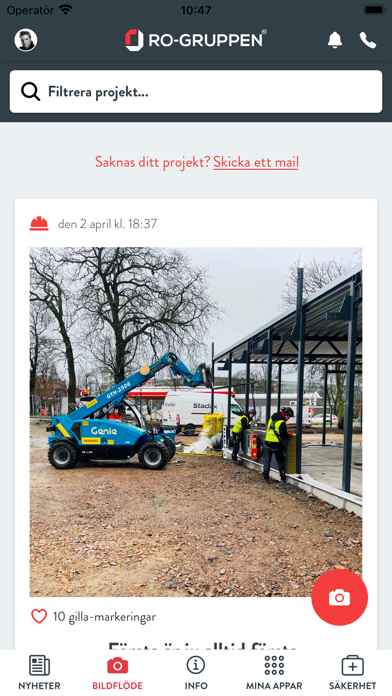 RO-Gruppen Screenshot