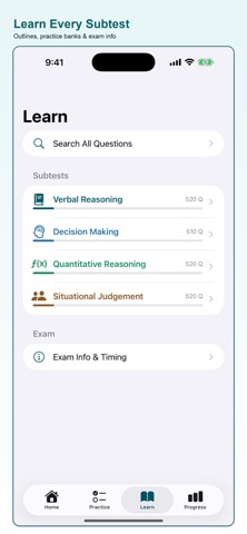 UCAT Prep iPhone screenshot