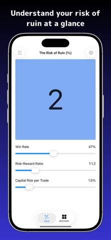 RuinRisk app screenshot