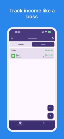 Our Budget: Expense manager screenshot