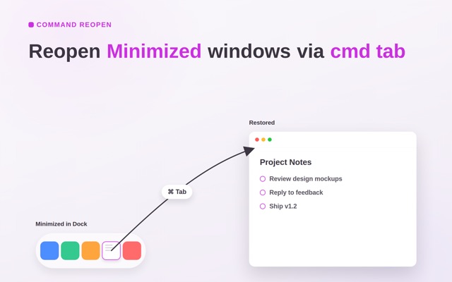 Command Reopen - Fix cmd tab screenshot 1