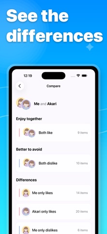 Likes & Dislikes Memo Screenshot 3 of 5