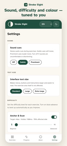 Stroke Sight – Vision Trainer Screenshot 6 of 7