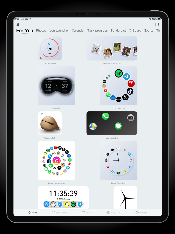 #1. MoYo Widgets:Home/Lock Screen (iOS) 由: MoYo Technology Co., Ltd.