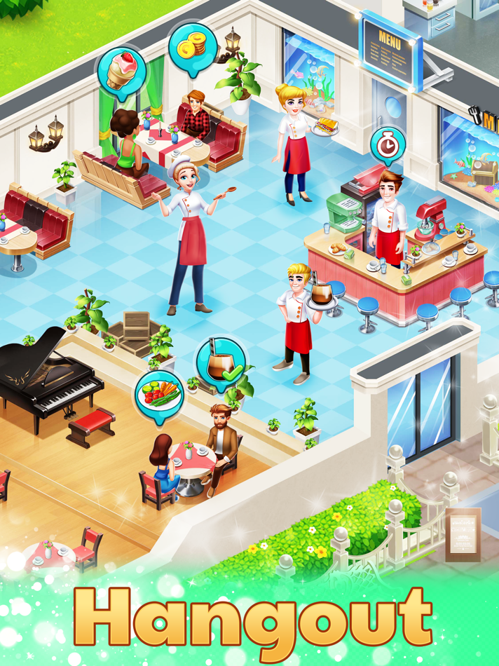 #4. Merge Restaurant - Makeover (iOS) Door: Potato Play Pte. Ltd.