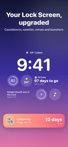 Widgest: Lock Screen Widgets screenshot 2
