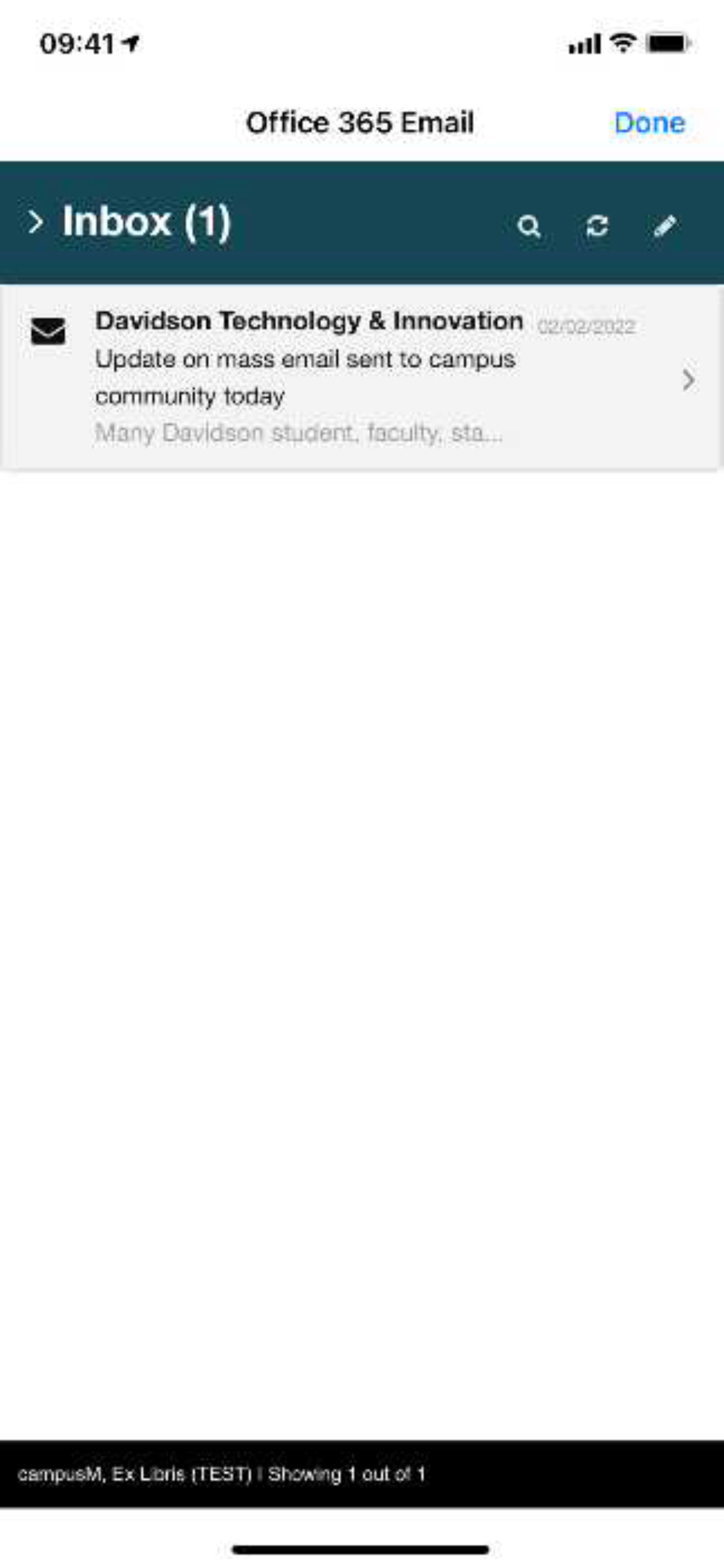 Davidson One