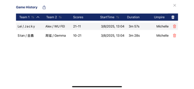 ScoreBoardBadminton Screenshot 4 of 6