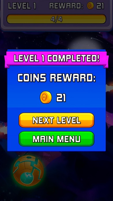 Space Flying Balls Screenshot