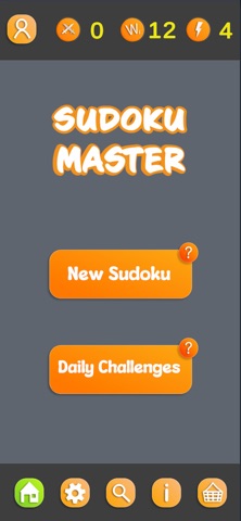 Sudoku Master Challenges Screenshot 1 of 9