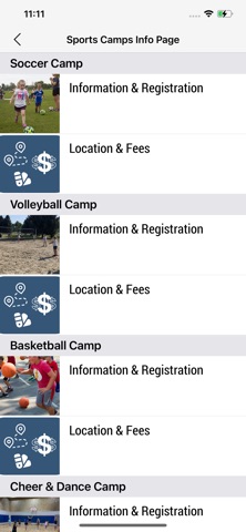 Billings Parks and Rec screenshot