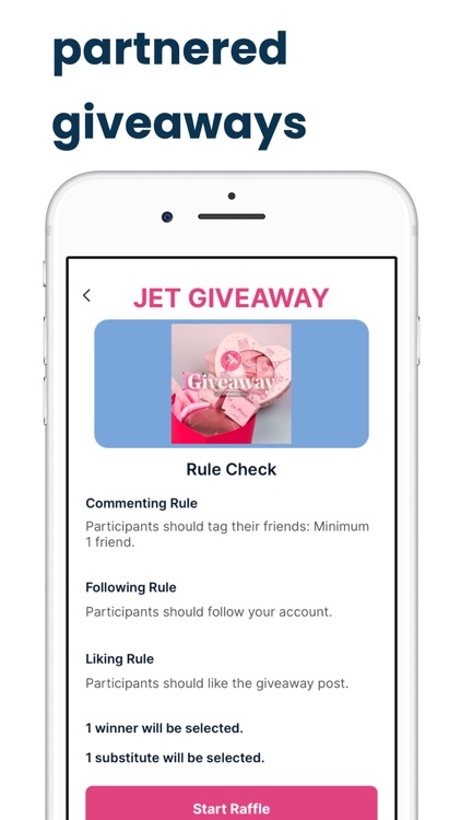 Jet Giveaway for Instagram