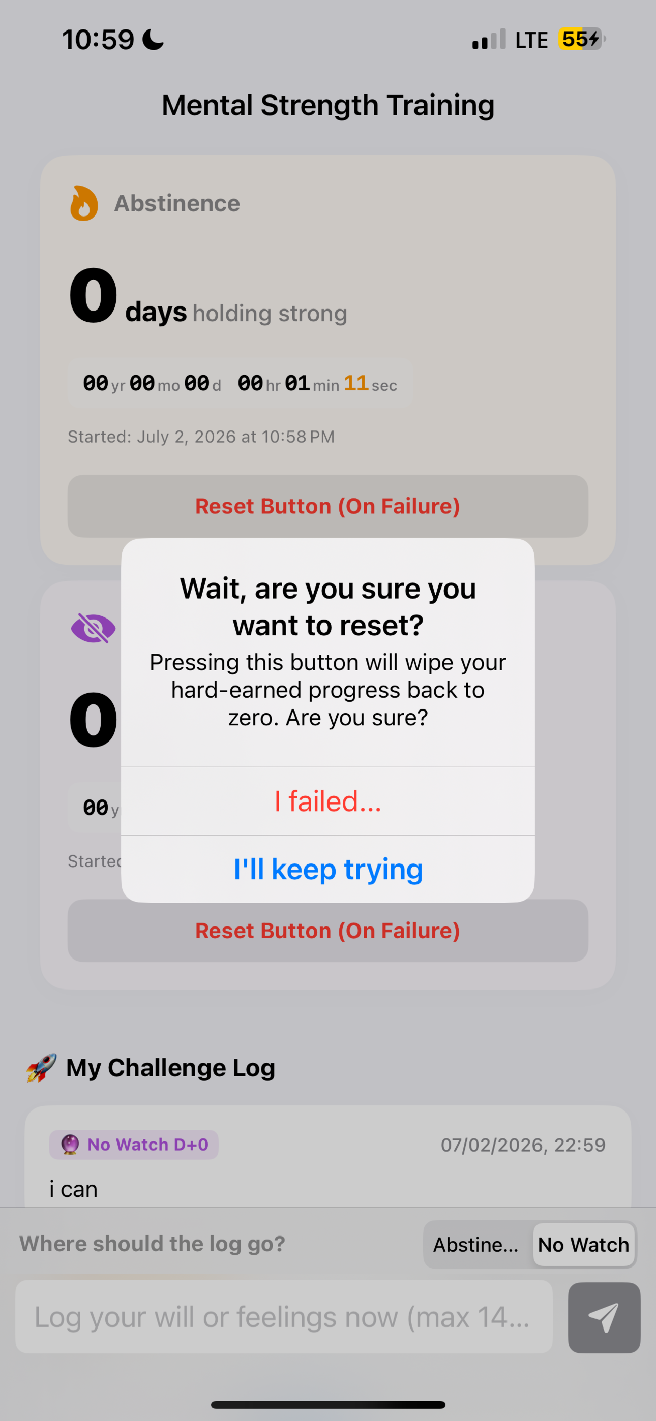 Abstinence Tracker: Habit Log screenshot 6