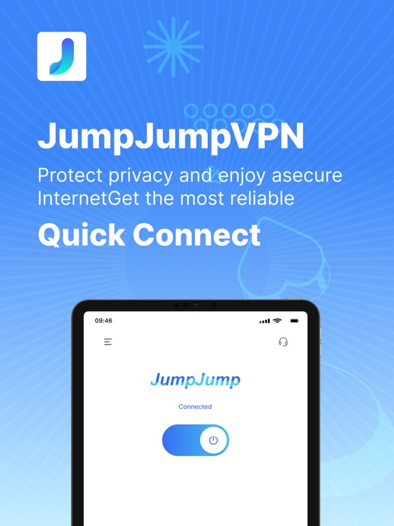 JumpJumpVPN- Fast & Secure VPNのおすすめ画像1