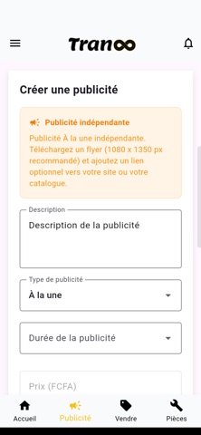 Tranoo Pro screenshot