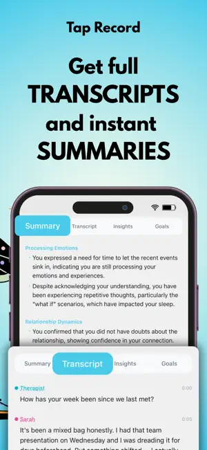 TheraNotes: AI Therapy Journal screenshot 2