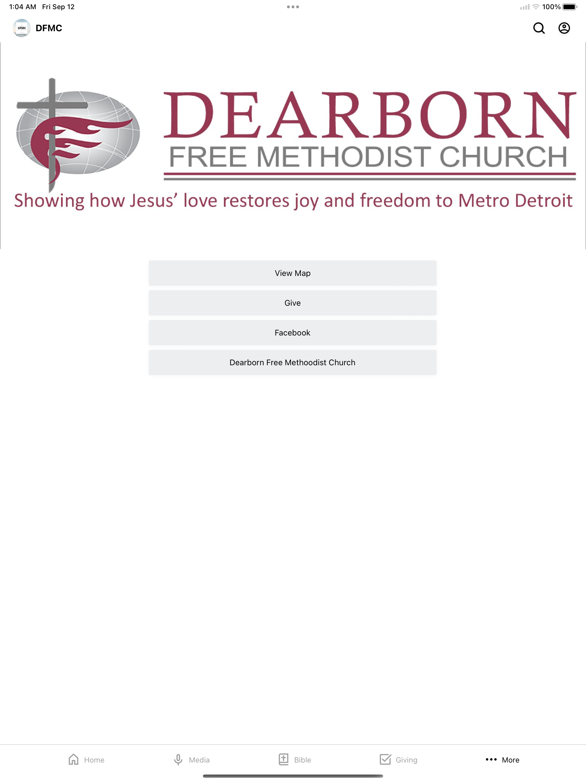 Dearborn Free Methodist Church screenshot 6