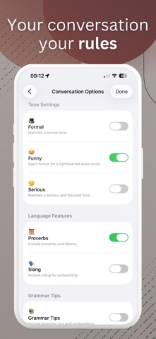 iPolyglot: Learn Language AI iPhone screenshot