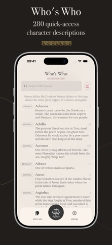 Homer’s Odyssey: Annotated screenshot 4