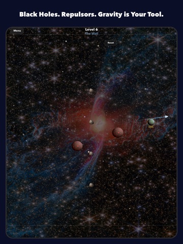 Gravity Well - Physics Puzzle iPad screenshot