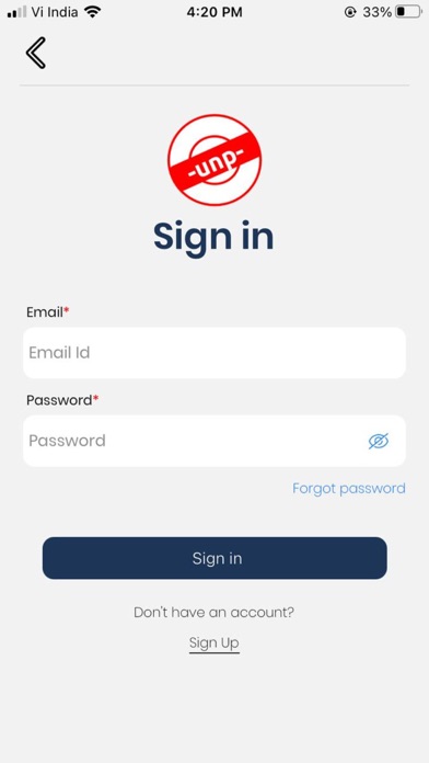 UNP Screenshot