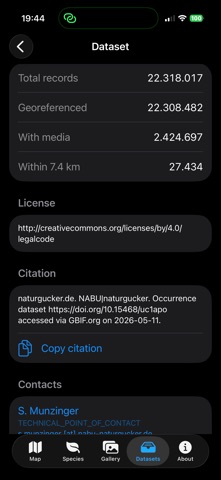 GBIF Nearby Screenshot 9 of 10