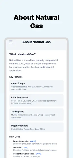 Natural Gas Prices Today screenshot 4