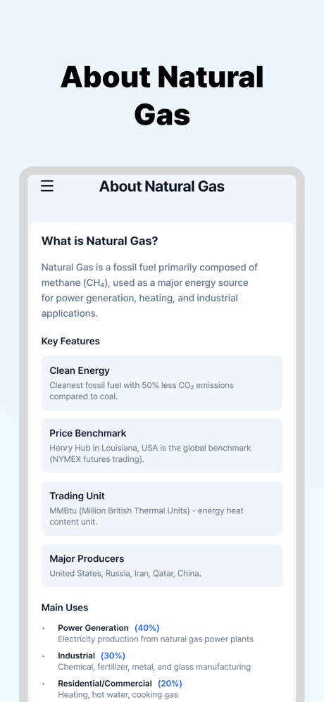 Natural Gas Prices Today screenshot 4