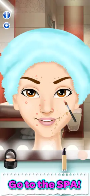 Back To School: Makeup Games screenshot 2