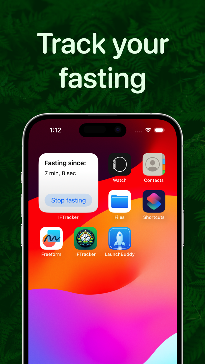 Intermittent Fasting Widget