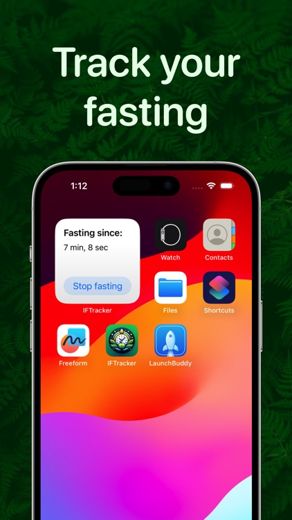 Intermittent Fasting Widget